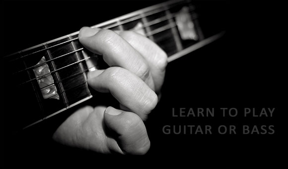learn guitar and bass
